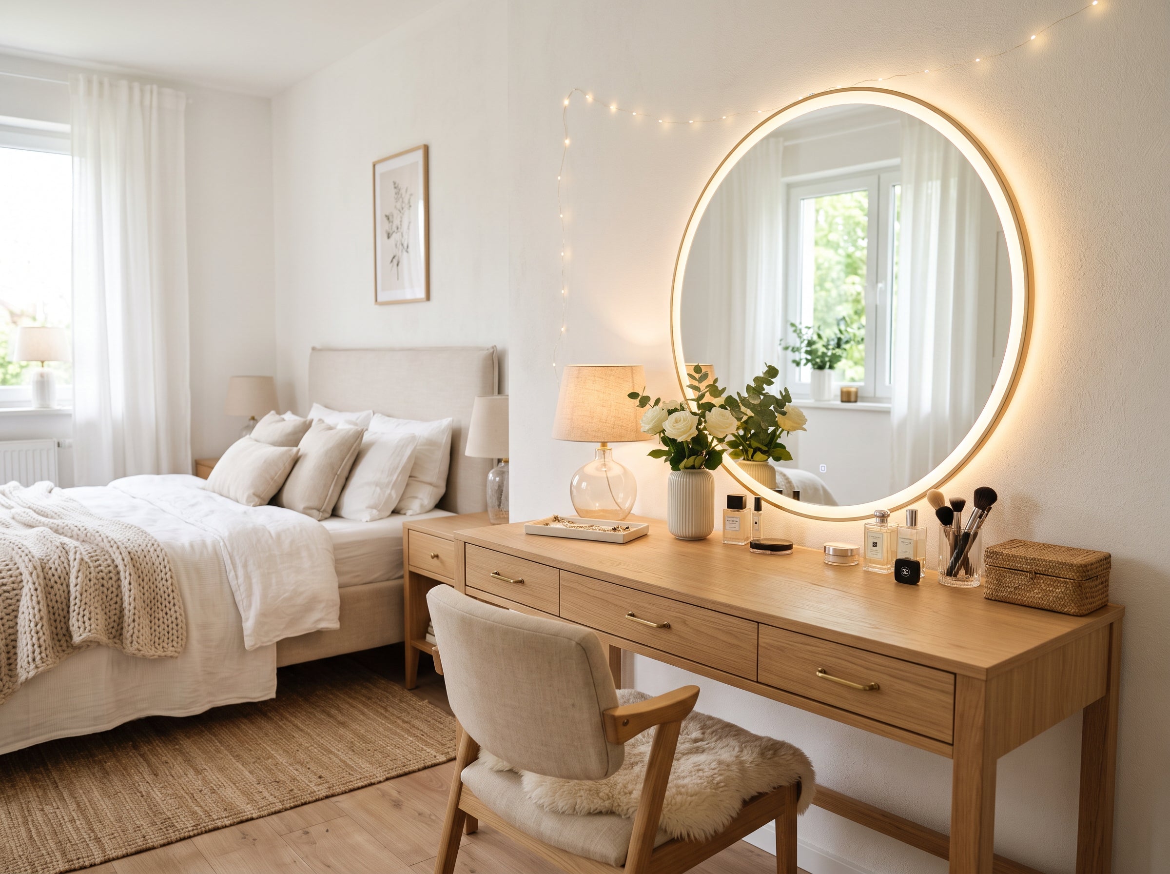 Dressing Table Ideas – How to Pick and Style the Ideal Vanity for Your Bedroom