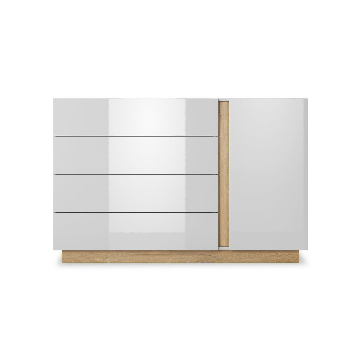 Komoda 138x91 w stylu minimalistycznym | Armelia