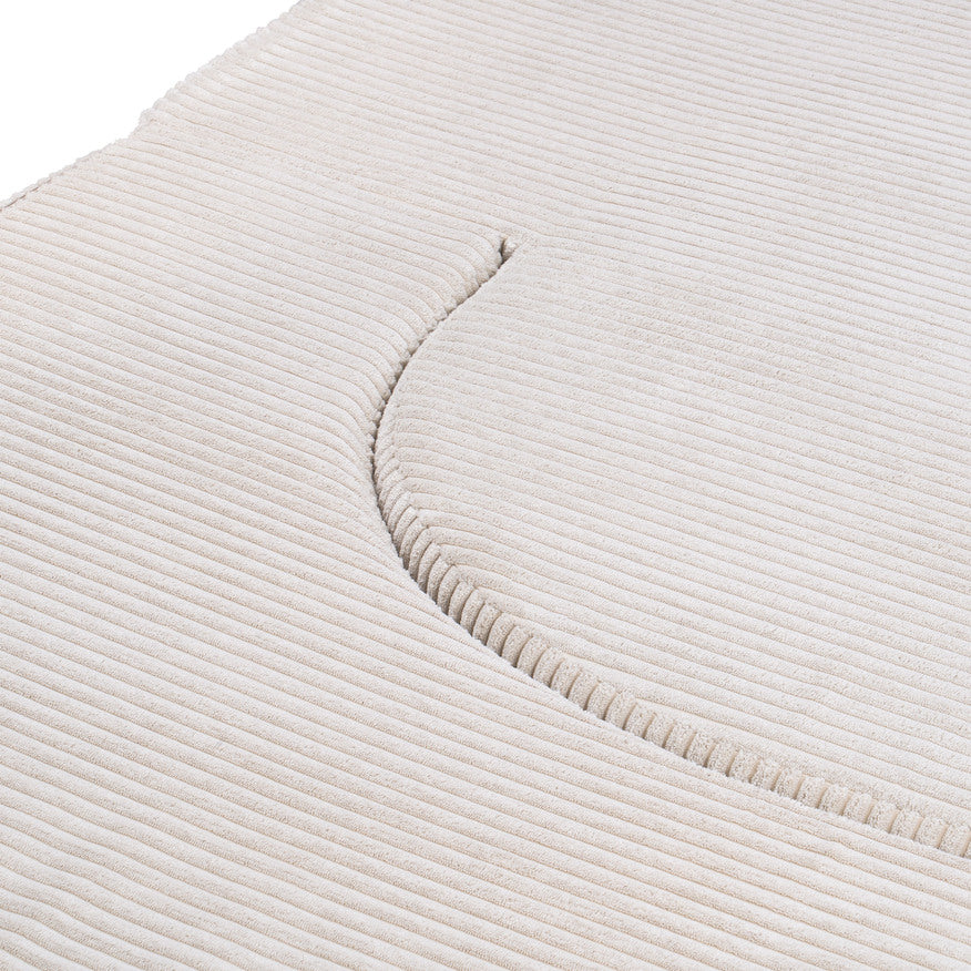Sofa piankowa wolnostojąca 200 cm z funkcją spania w stylu japandi | Kamelia