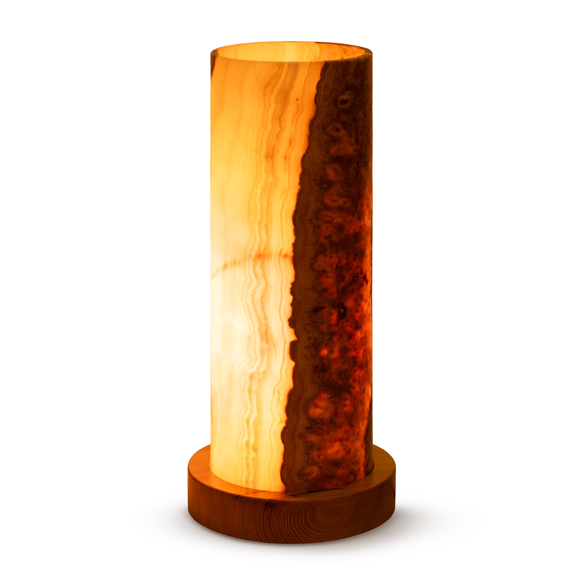 Lampa stołowa z onyksu w stylu eleganckim | Petrona