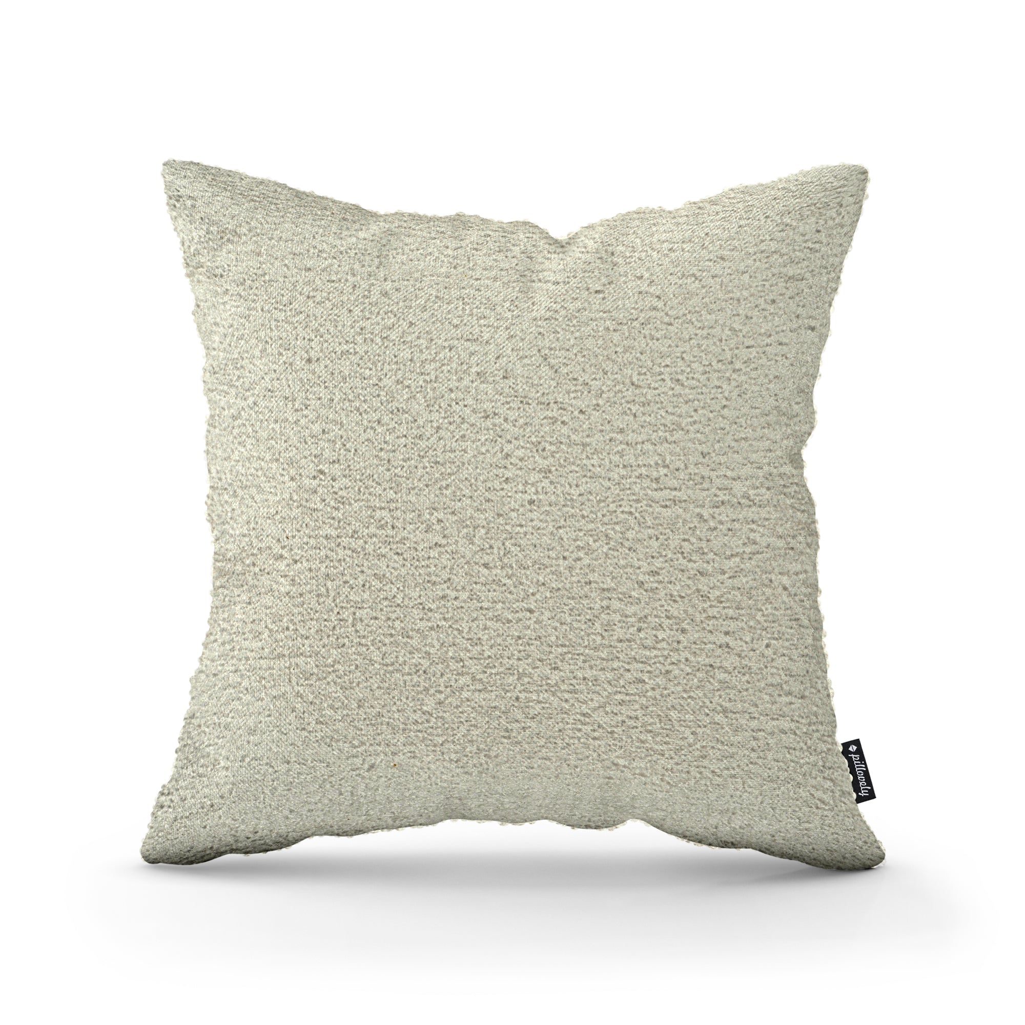Poduszka dekoracyjna 45×45 cm w stylu scandi i japandi, tkanina Coral | Baranek Lniany Beż (CORAL 15)