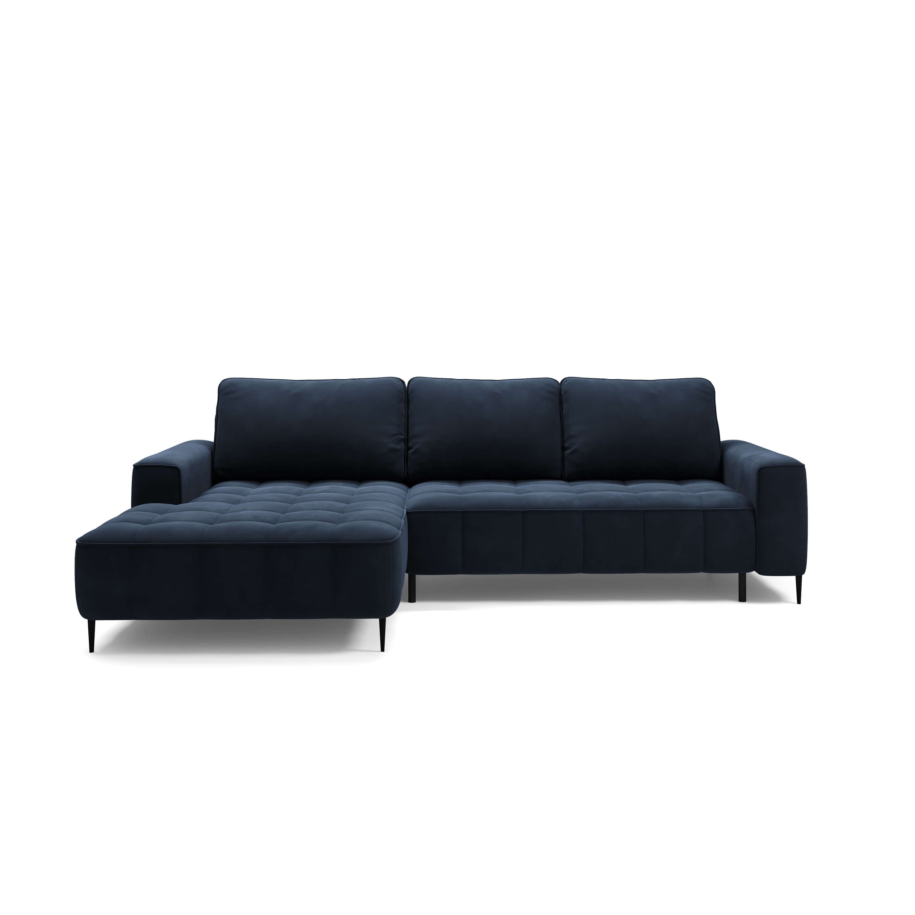 Narożnik z pojemnikiem na pościel 280 cm w stylu eleganckim | Francessco