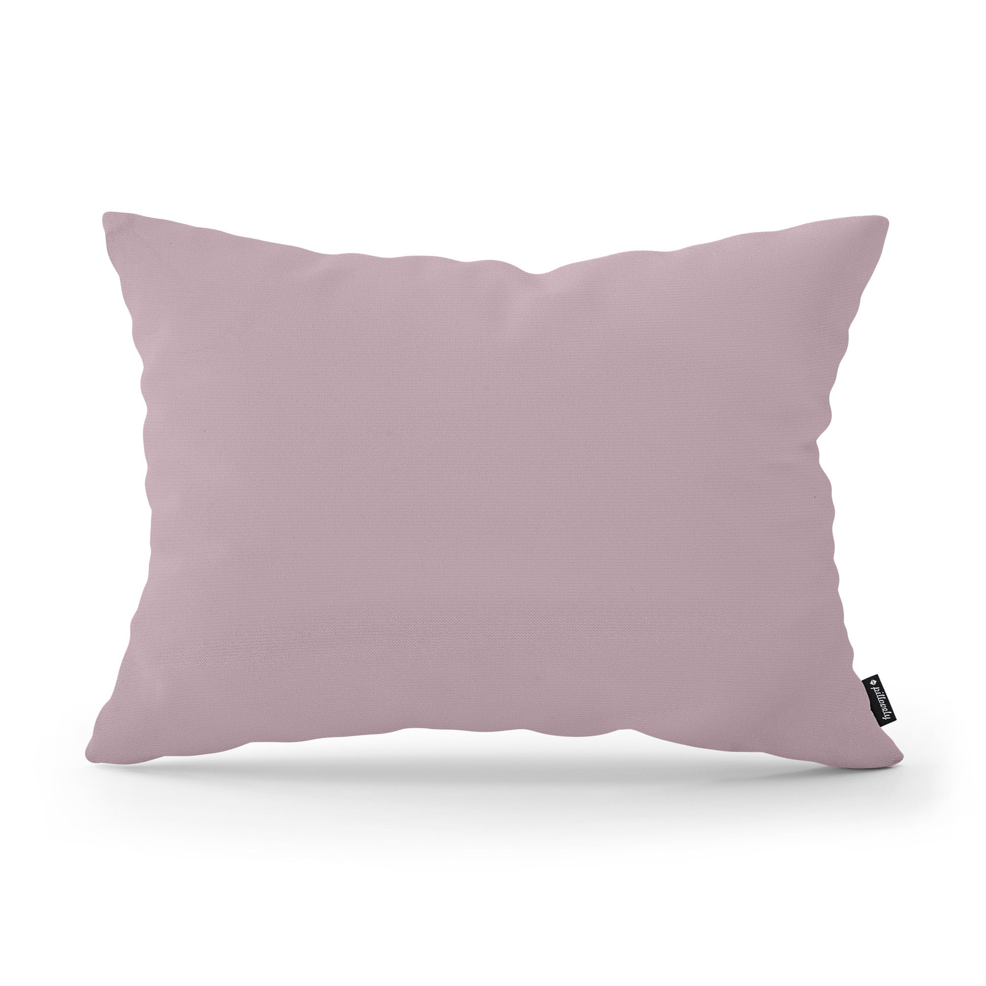 Poduszka dekoracyjna 40×55 cm w stylu modern i scandi, tkanina Kronos | Gładka Różana Mgła (KRONOS 27)