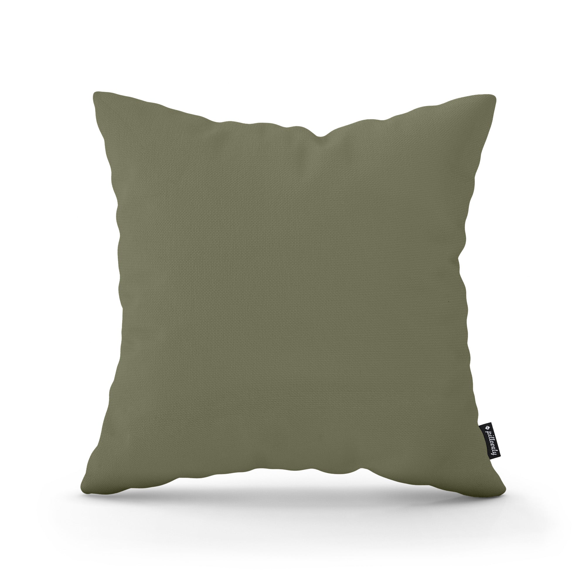 Poduszka dekoracyjna 45×45 cm w stylu minimalistycznym | Gładka Eukaliptusowy Mat (KRONOS 46)