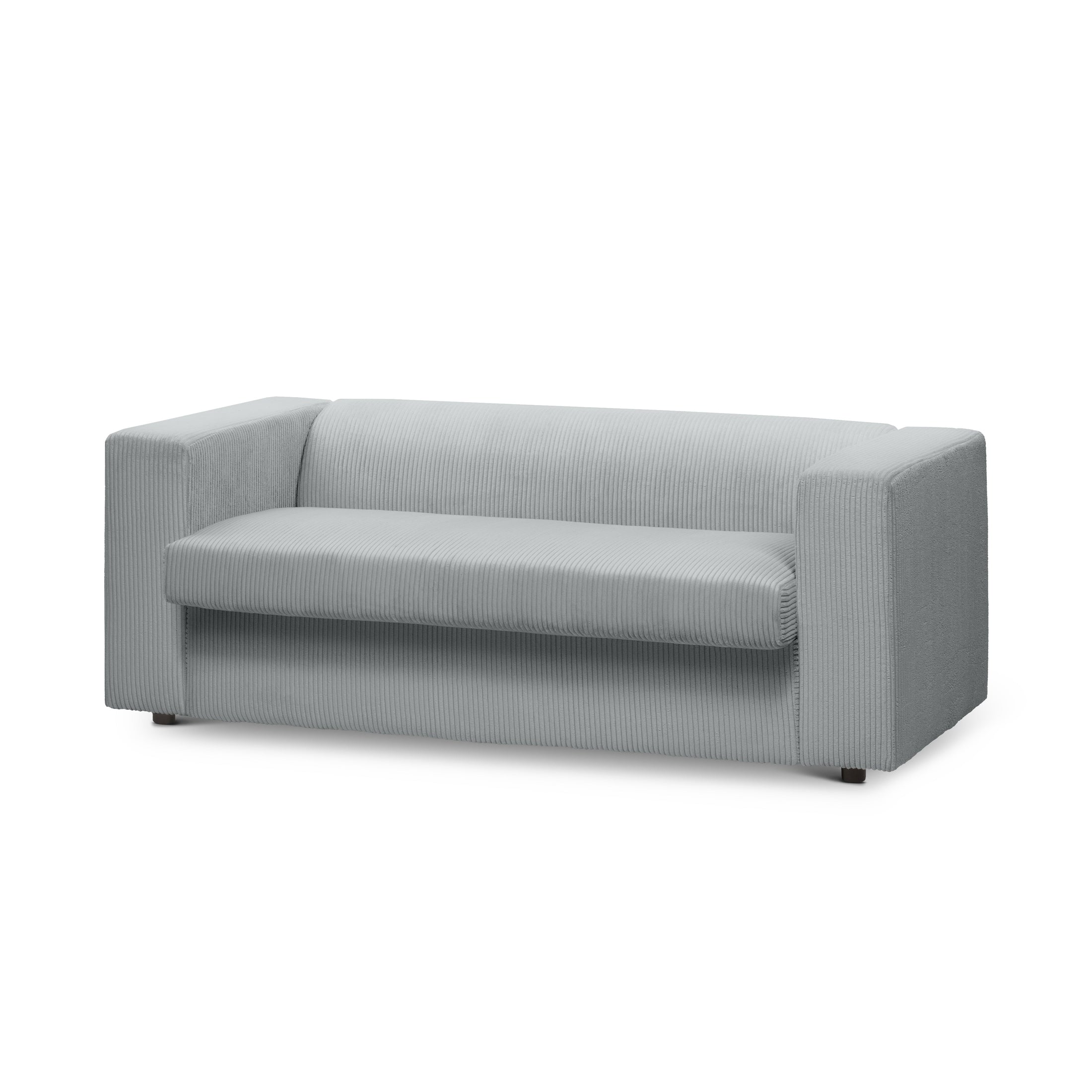 Sofa 2-osobowa z funkcją spania 174 cm | July Szary Bambus (POSO 55)