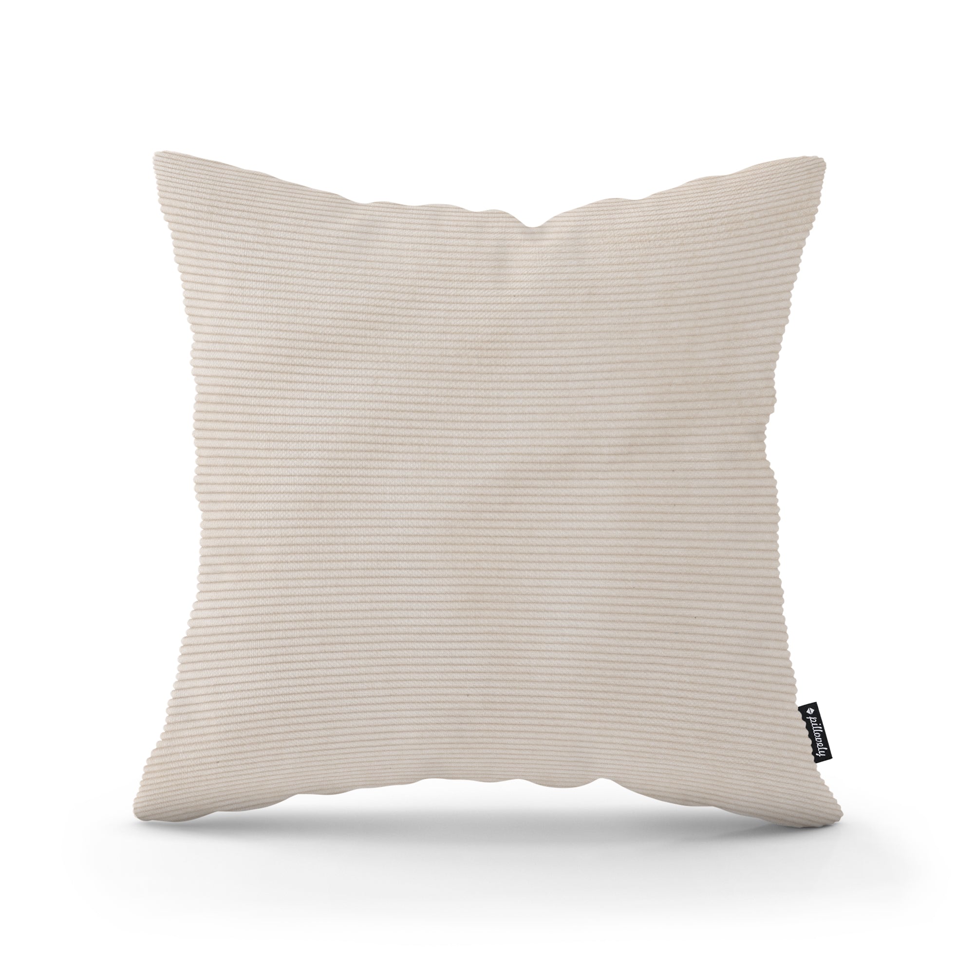 Poduszka dekoracyjna 45×45 cm w stylu scandi i boho | Sztruks