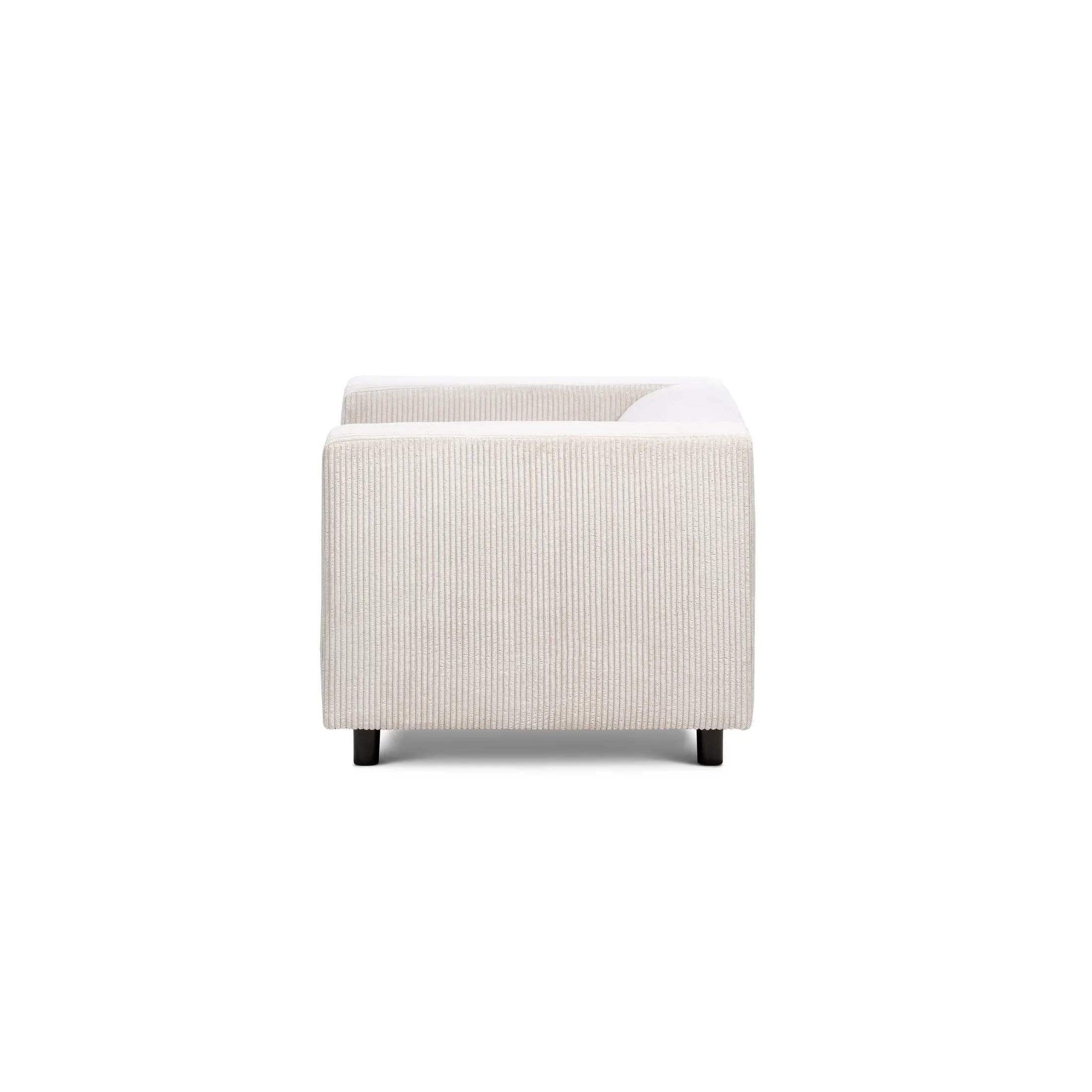 Fotel 95 cm do relaksu w stylu skandynawskim | July