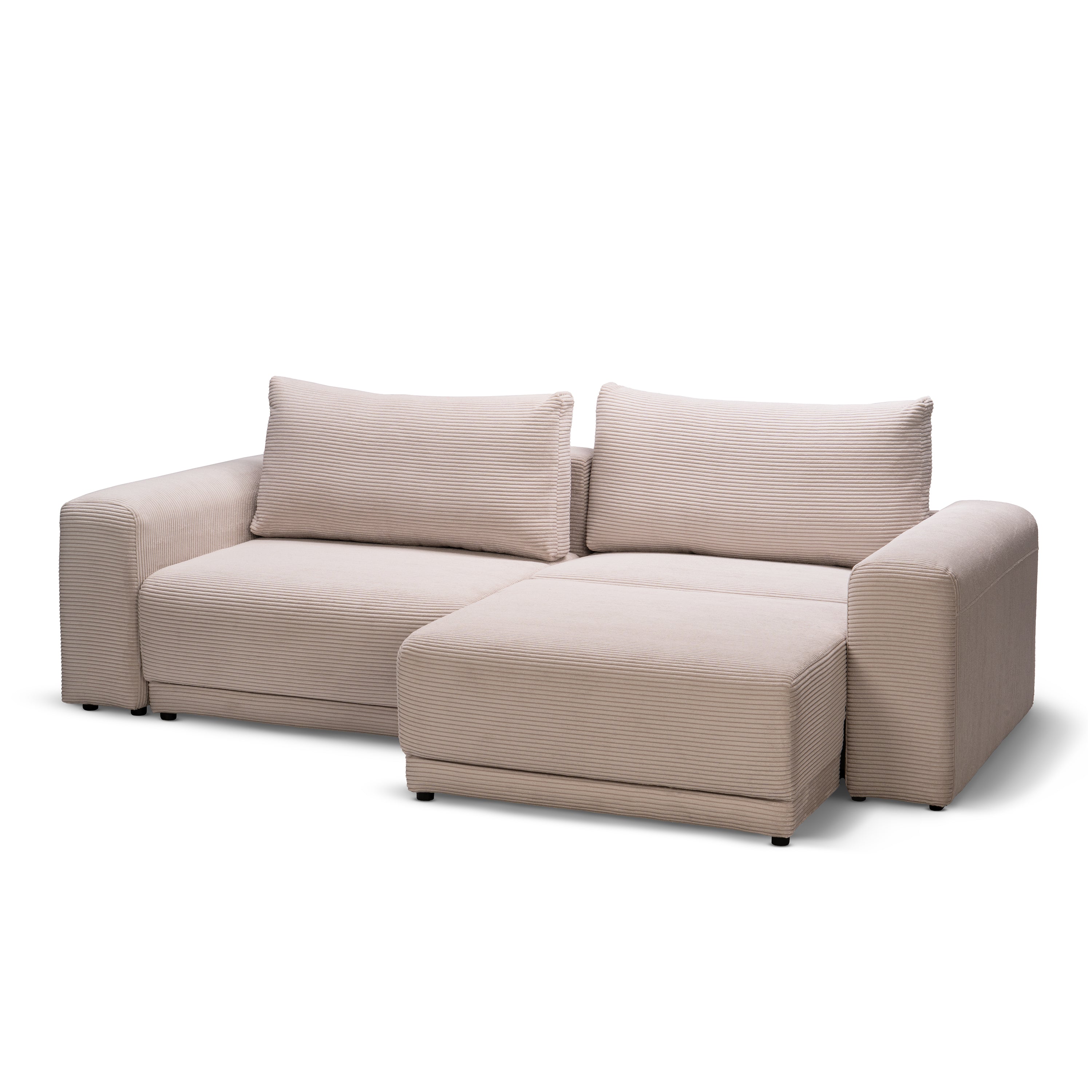 Sofa z funkcją spania 145 × 203 z pojemnikiem w stylu nowoczesnym | Zoria