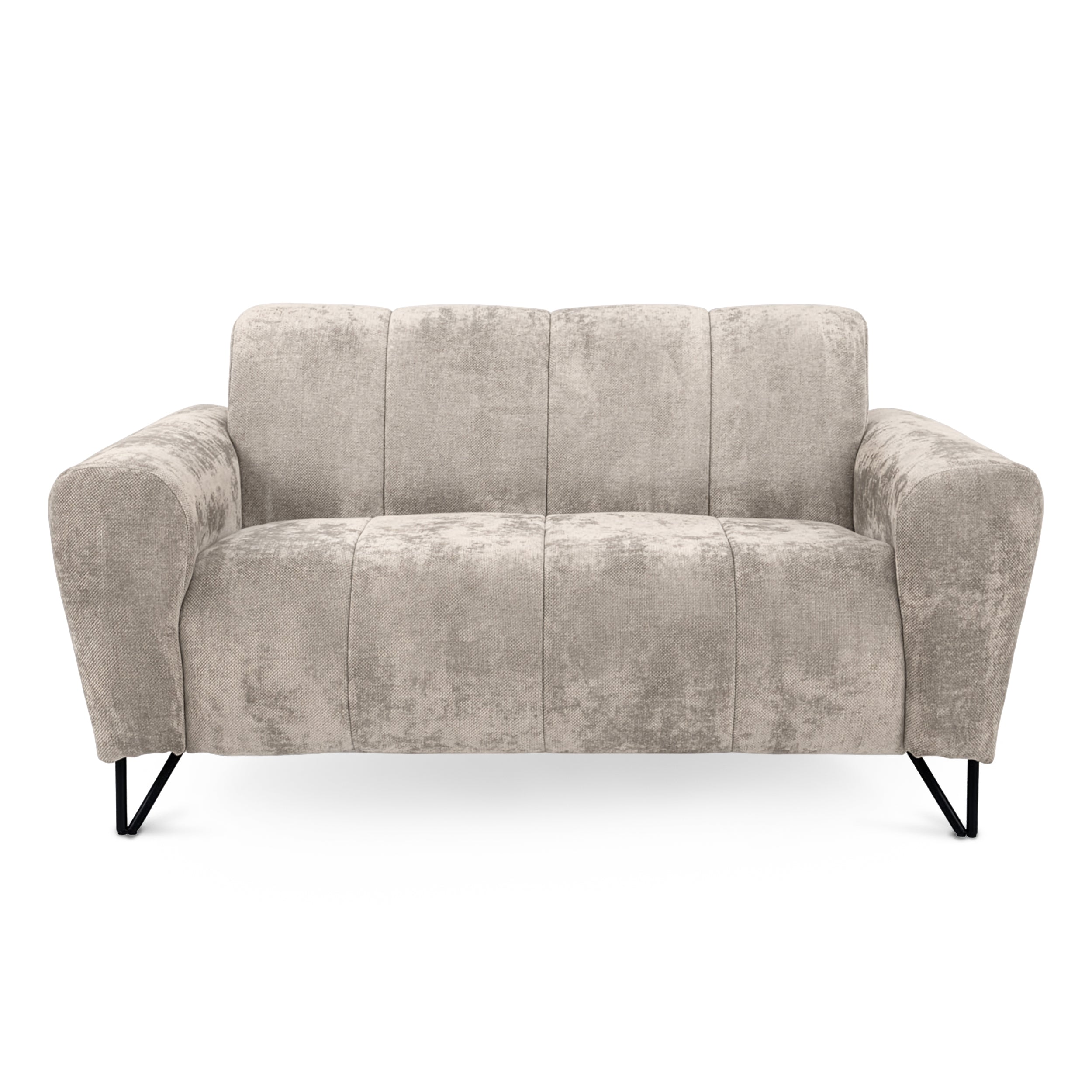 Sofa dwuosobowa do małych przestrzeni, tkanina Vega | Nellia