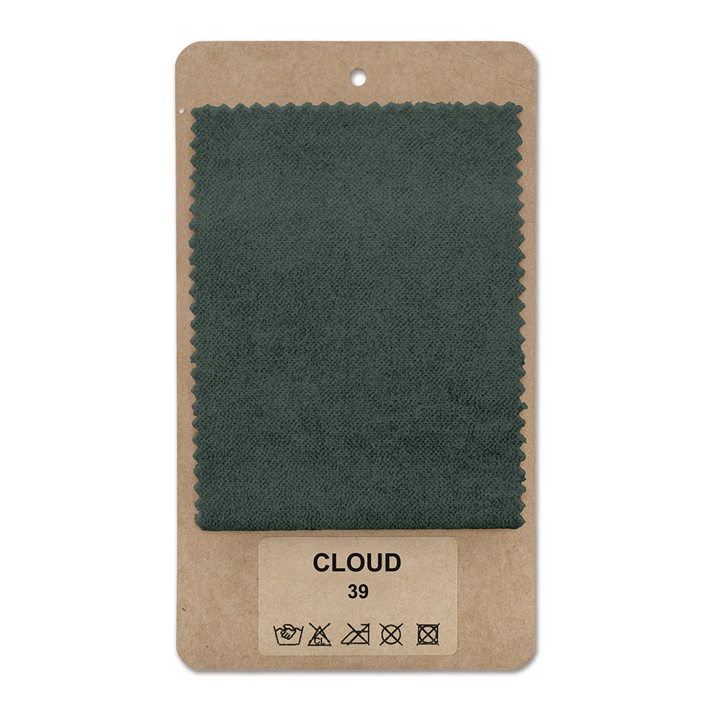 Próbnik tkanin Cloud Zielony Grafit (CLOUD 39)