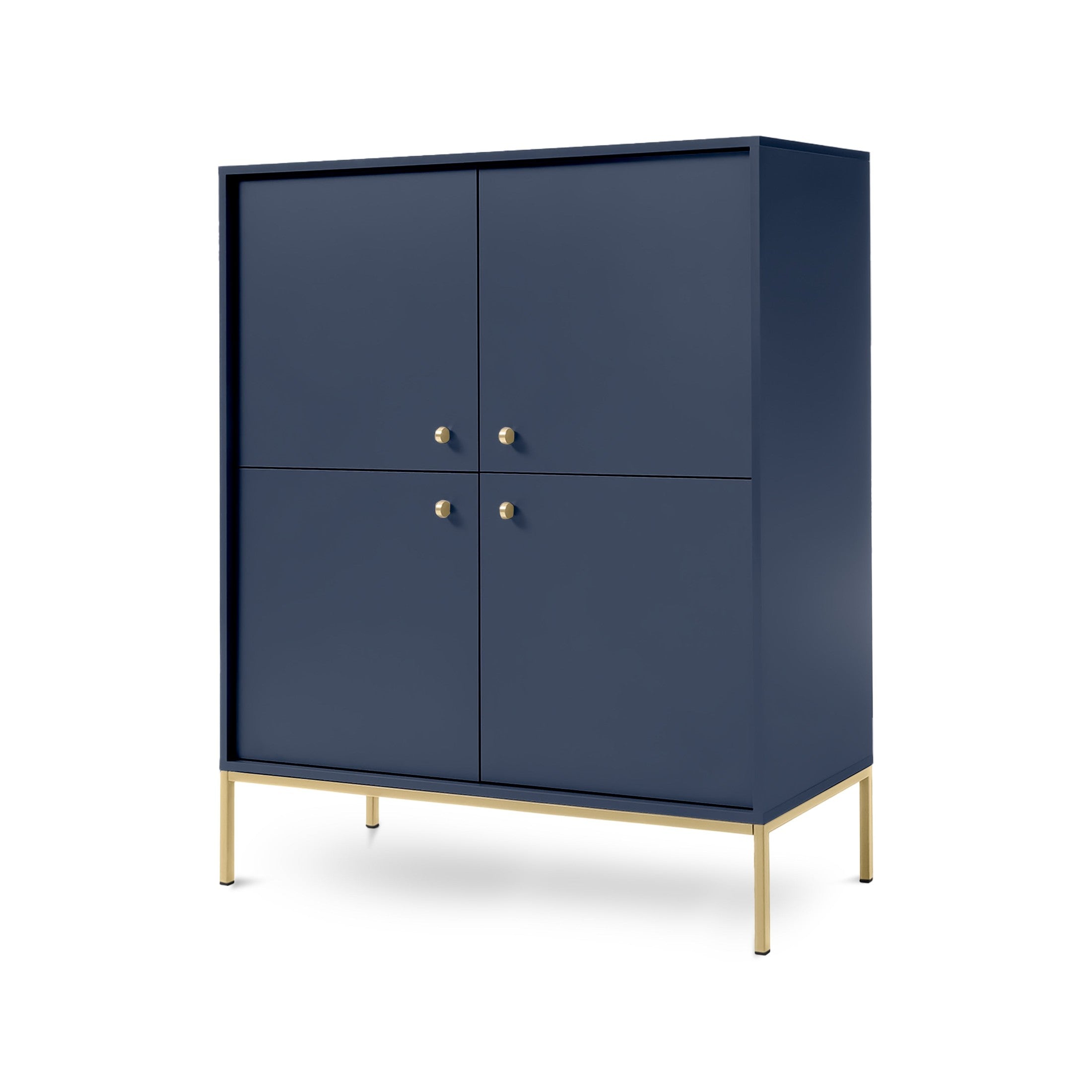 Komoda 104x126 w stylu vintage | Kviat Granat Złota