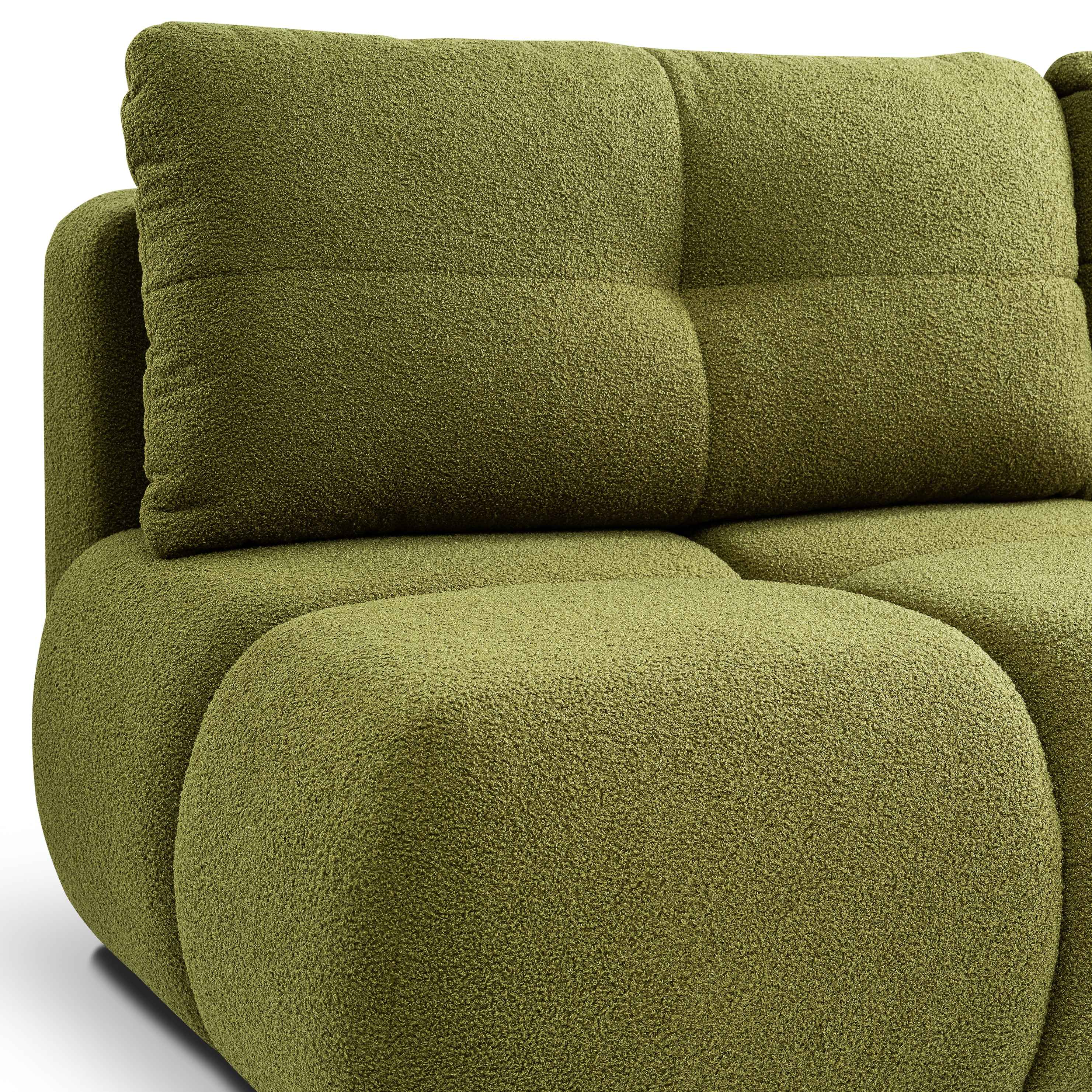 Sofa 3-osobowa z funkcją spania 142x200 w stylu miękkiego minimalizmu| Milorya
