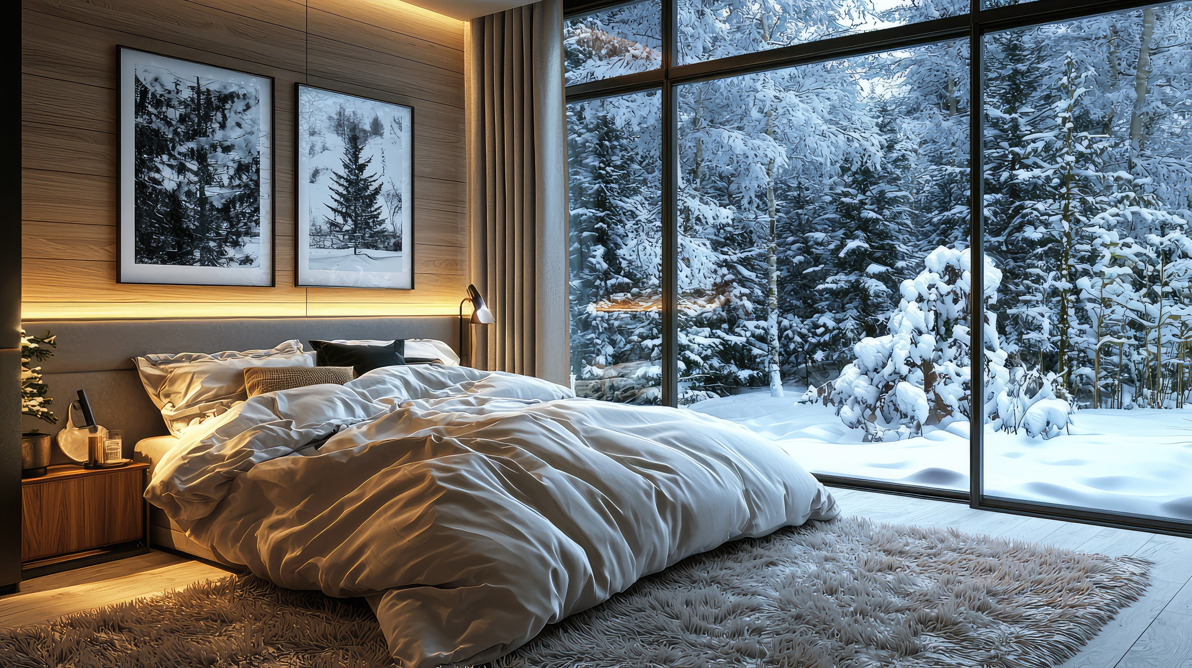 Zimowa sypialnia – jak stworzyć ciepły azyl w chłodne dni