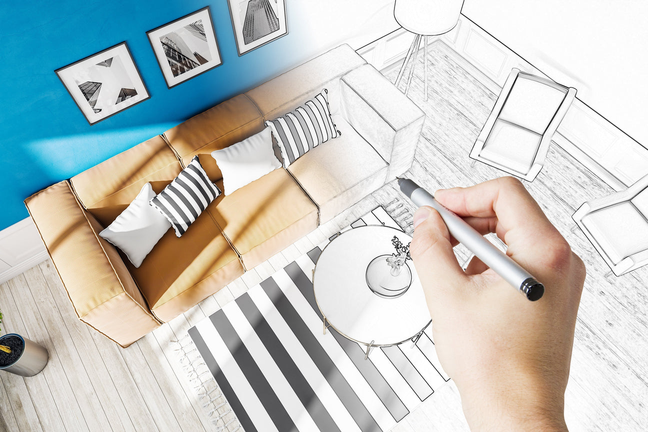 Aranżacja salonu i sypialni z podziałem na strefy funkcjonalne – jak je dobrze zaplanować