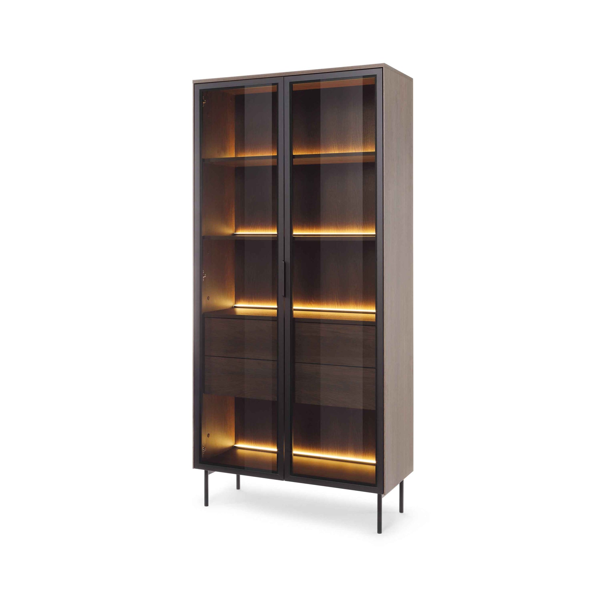 Witryna Lummer 91x195 Dąb Dunin