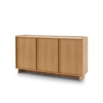 Komoda z półkami 147x82 w stylu japandi | Kiyro