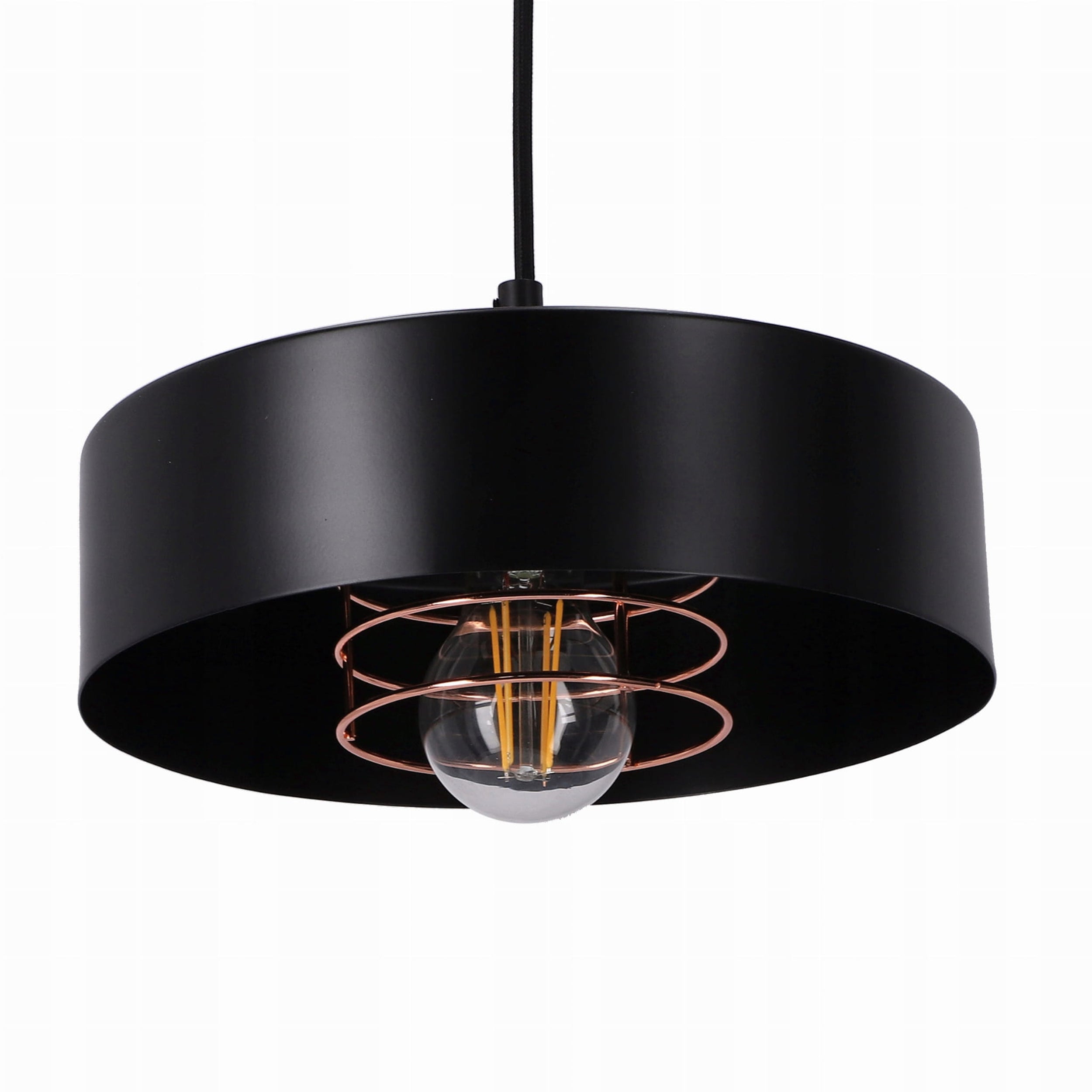 Lampa wisząca 3-punktowa w stylu industrialnym | Spirra