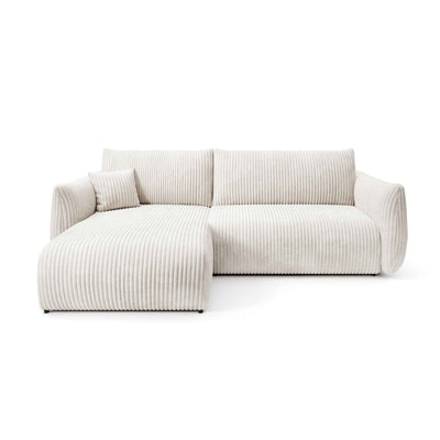 Narożnik z funkcją spania 257 cm w stylu nowoczesnym | ALLORO