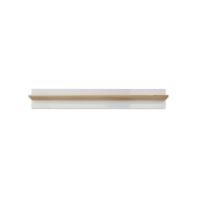 Półka ścienna do salonu i sypialni 138x20 cm w stylu nowoczesnym – wisząca, minimalistyczna | Armelia