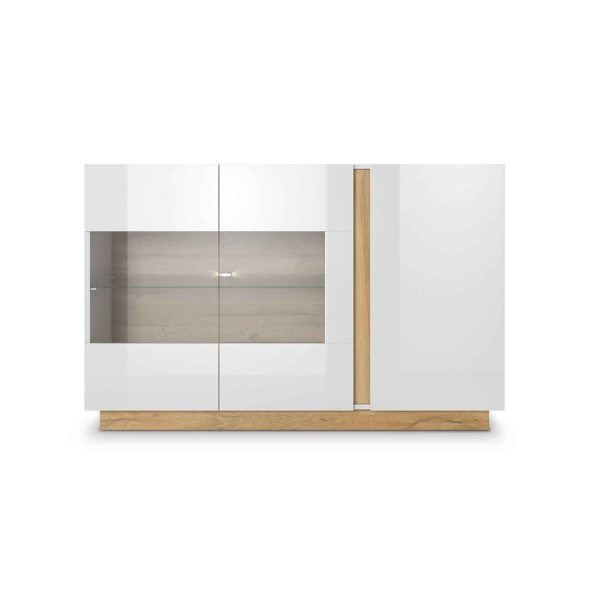 Komoda z witryną Armelia 138x91