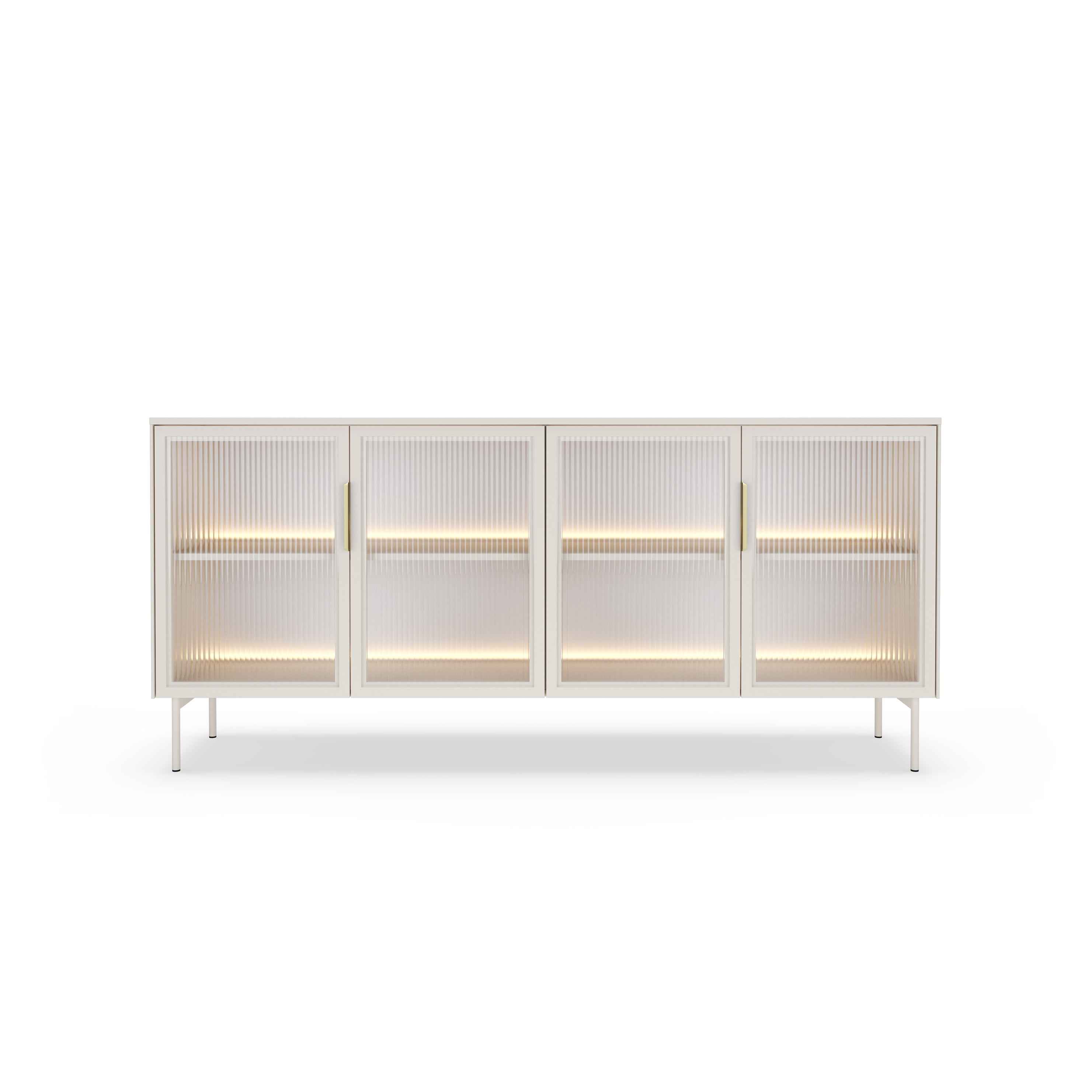 Komoda 181x83 z drzwiami w stylu eleganckim | Lummer