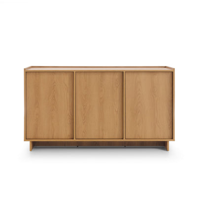 Komoda z półkami 147x82 w stylu japandi | Kiyro