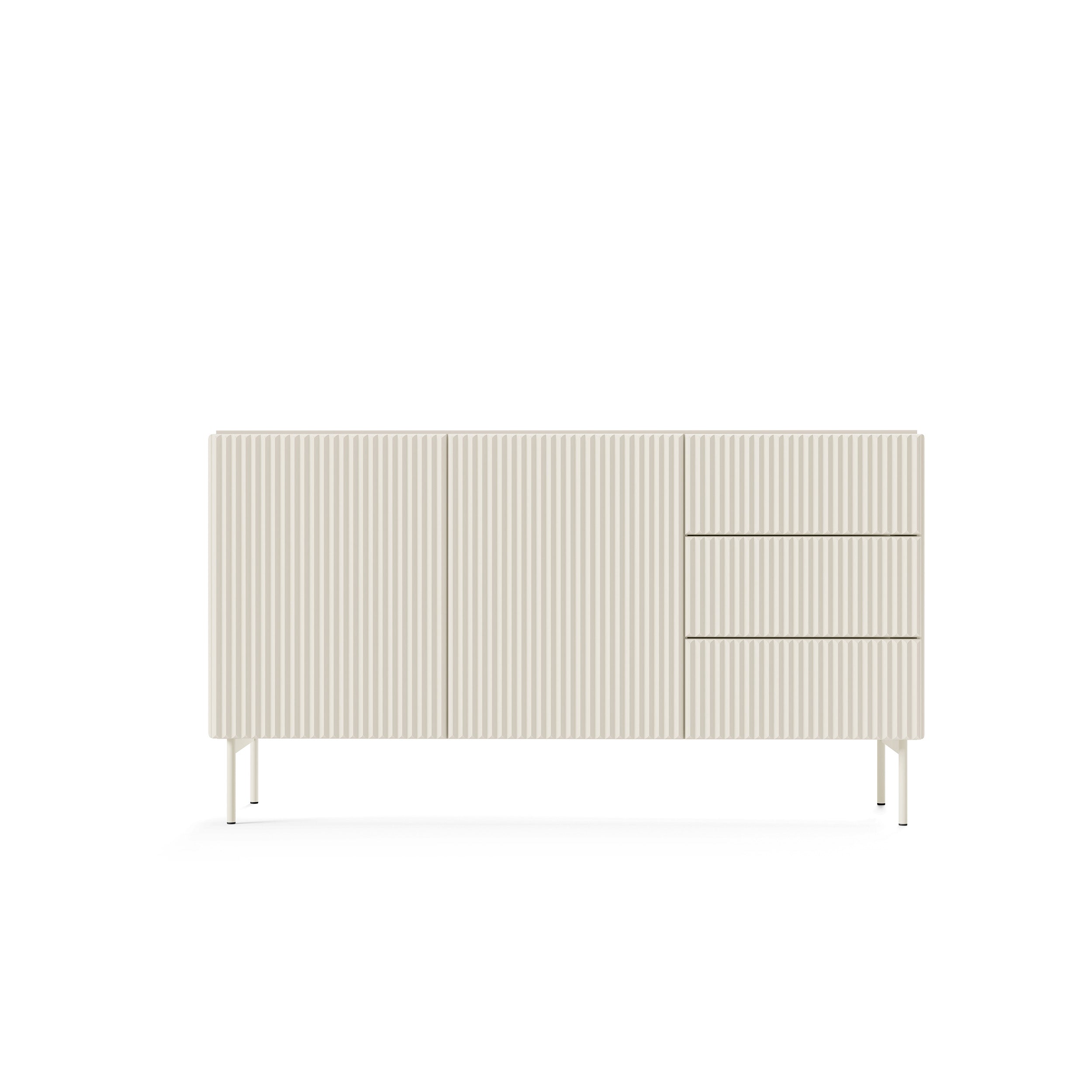 Komoda z drzwiami i szufladami 147x81 w stylu nowoczesnym | MuzZI