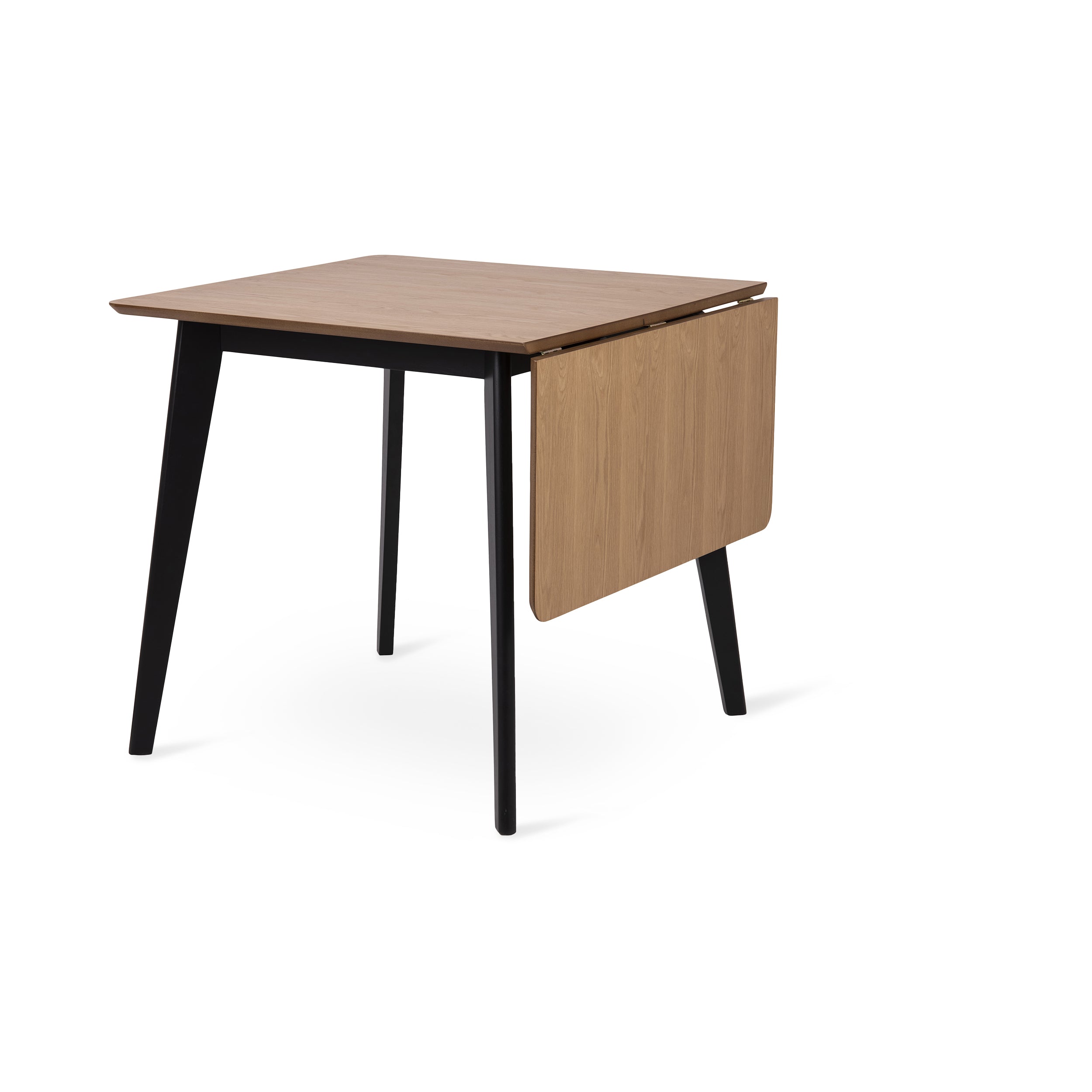 Rozkładany stół do jadalni 80-120x80 w stylu skandynawskim - kompaktowa forma, funkcja rozkładania, 3 kolory | Krel