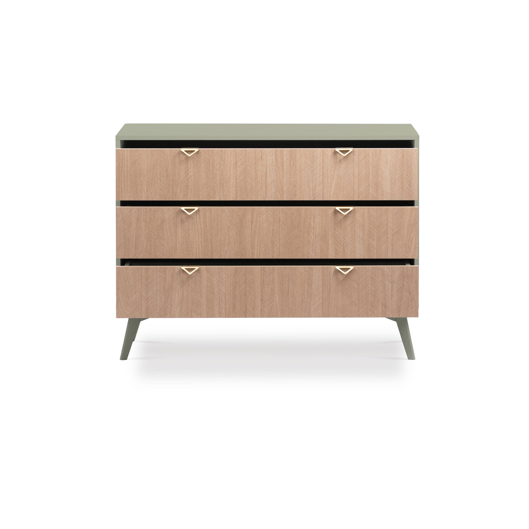 Komoda z szufladami 106x80 w stylu japandi | Mandala