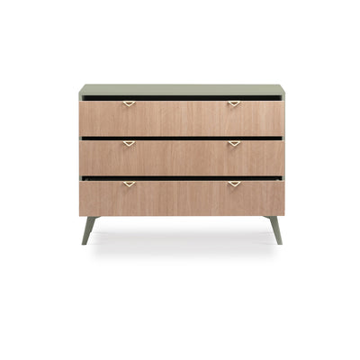 Komoda z szufladami 106x80 w stylu japandi | Mandala