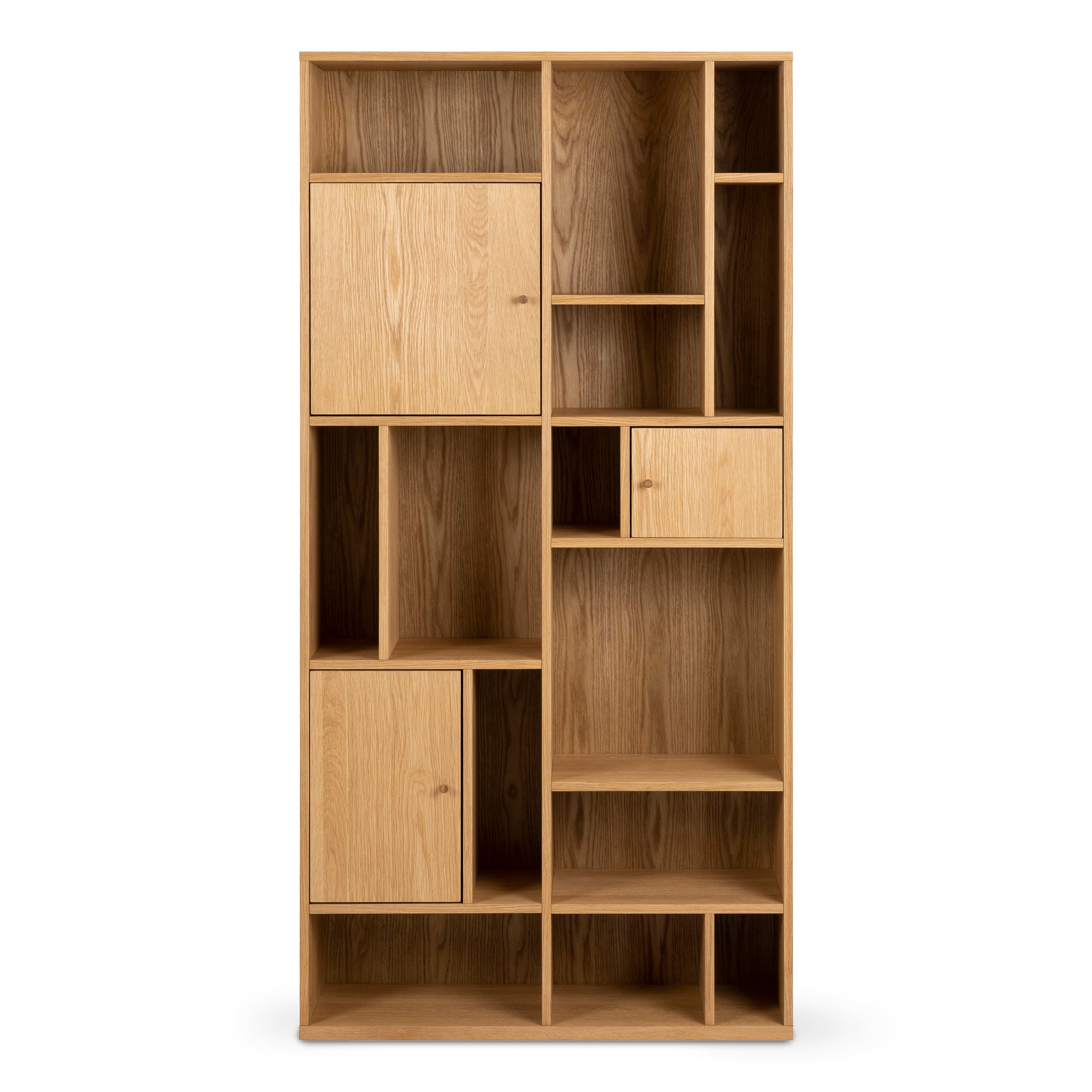 Regał do salonu 90x180 w stylu japandi | Asymo