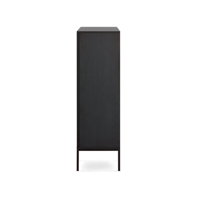 Komoda z drzwiami i szufladą 104x126 w stylu loft | Lampy