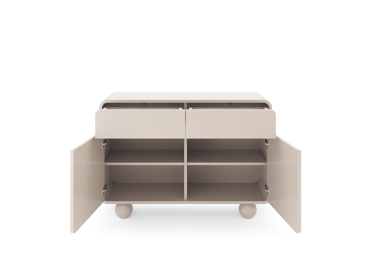 Komoda 108x75 w stylu japandi | Ballo