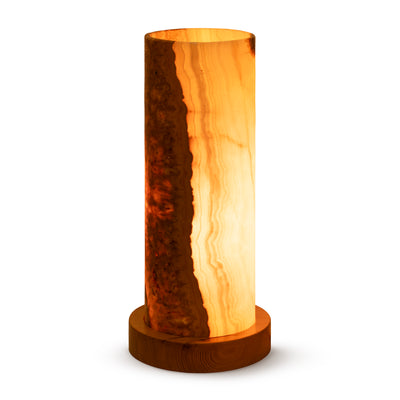 Lampa stołowa z onyksu w stylu eleganckim | Petrona