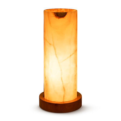 Lampa stołowa z onyksu w stylu eleganckim | Petrona
