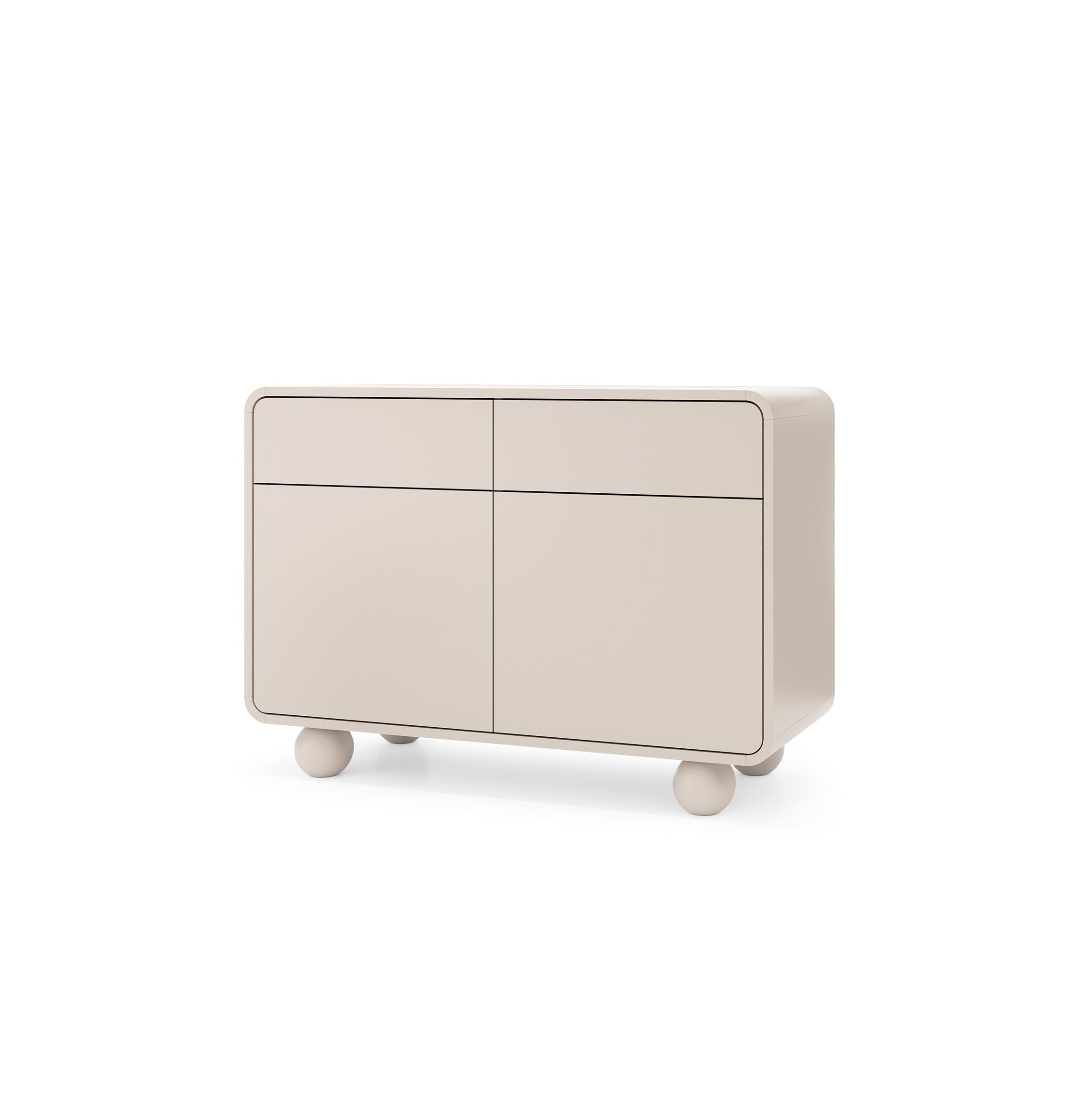 Komoda 108x75 w stylu japandi | Ballo