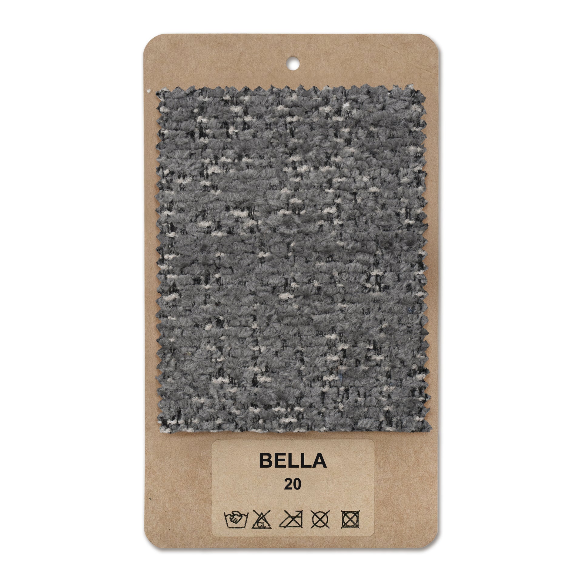 Próbnik tkanin Bella Bazaltowy Popiół