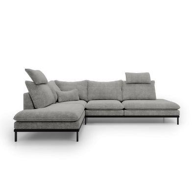 Narożnik Premium 4-osobowy 293×198 cm w stylu eleganckim | Leafy