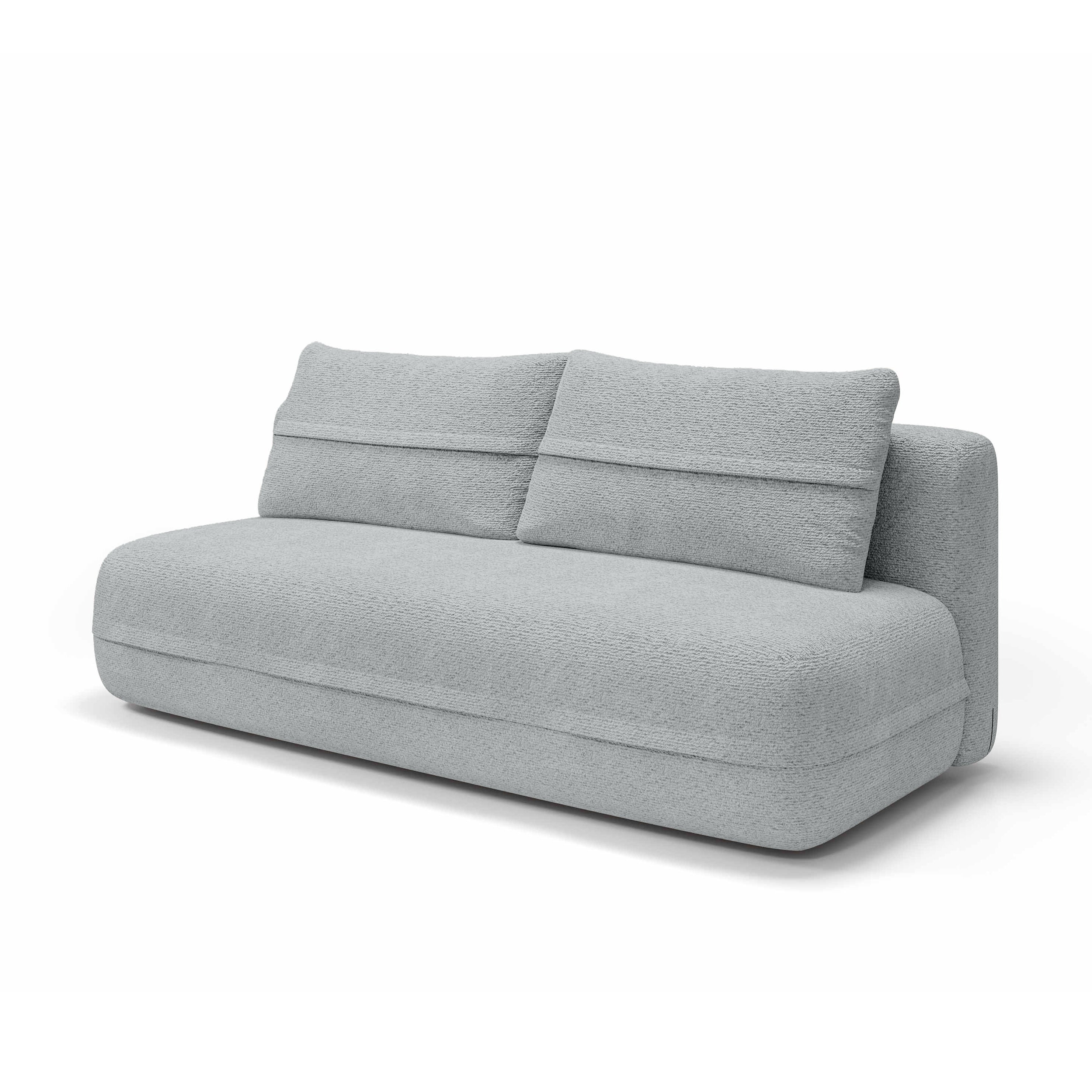 Sofa 2-osobowa z funkcją spania 206 cm w stylu minimalistycznym | Lento