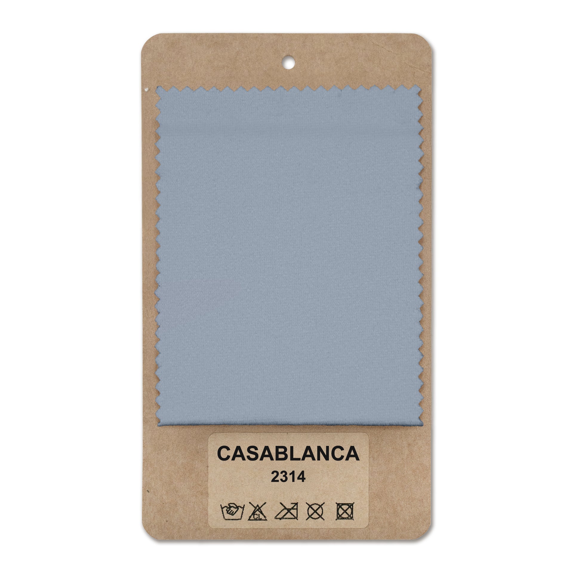 Próbnik tkanin Casablanca Lodowa Szarość