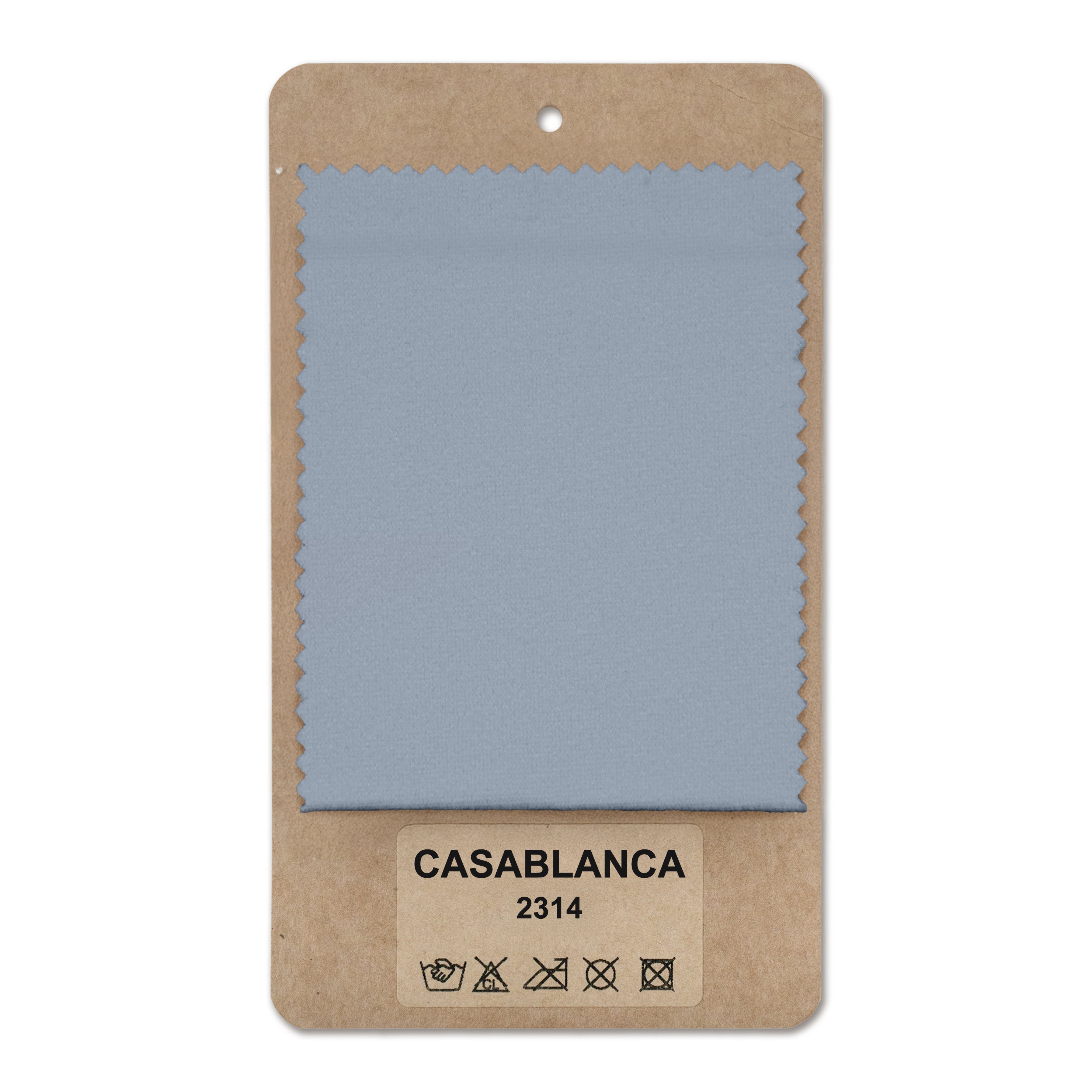 Próbnik tkanin Casablanca Lodowa Szarość