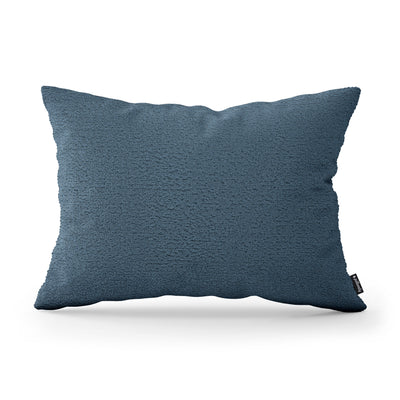 Poduszka dekoracyjna 40×55 cm w stylu hygge i scandi, tkanina Coral | Baranek Stalowy Lazur (CORAL 10)