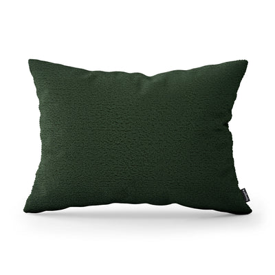 Poduszka dekoracyjna 40×55 cm w stylu hygge i scandi, tkanina Coral | Baranek Leśny Mrok (CORAL 20)