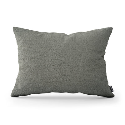 Poduszka dekoracyjna 40×55 cm w stylu hygge i scandi, tkanina Coral | Baranek Szarość Pustyni (CORAL 75)