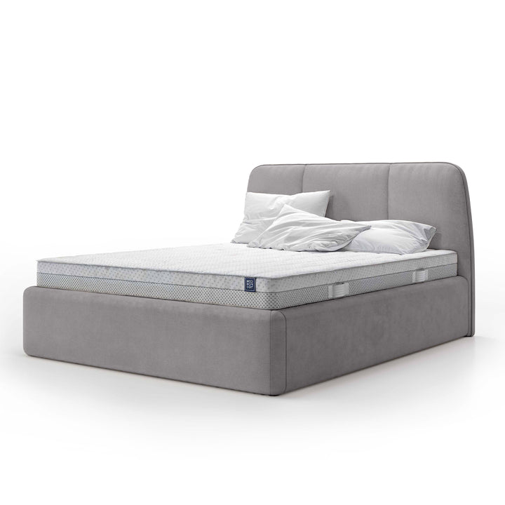 Łóżko Tapicerowane Elle 200 Szara Mgła