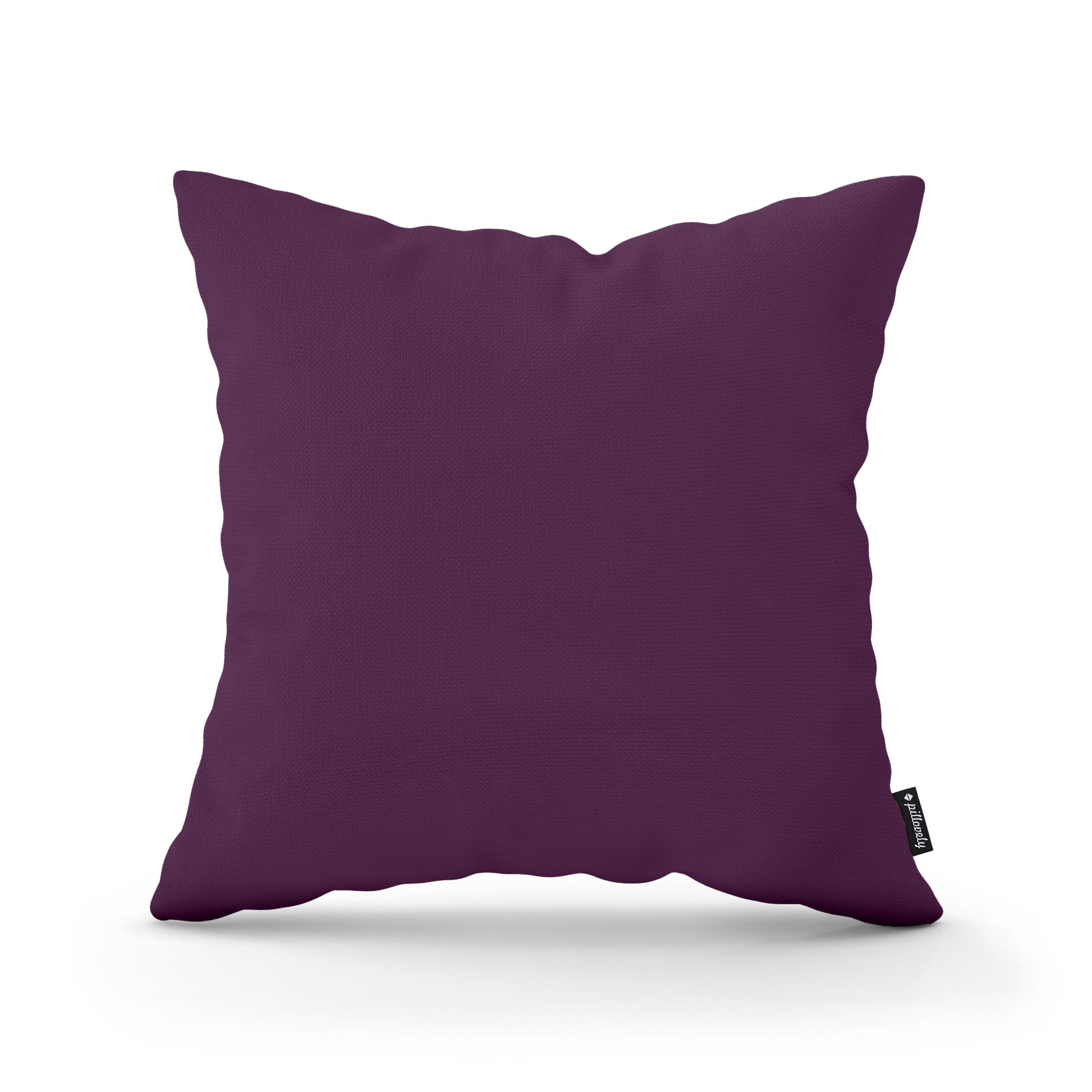 Poduszka Dekoracyjna Gładka 45x45 Fioletowa Sepia
