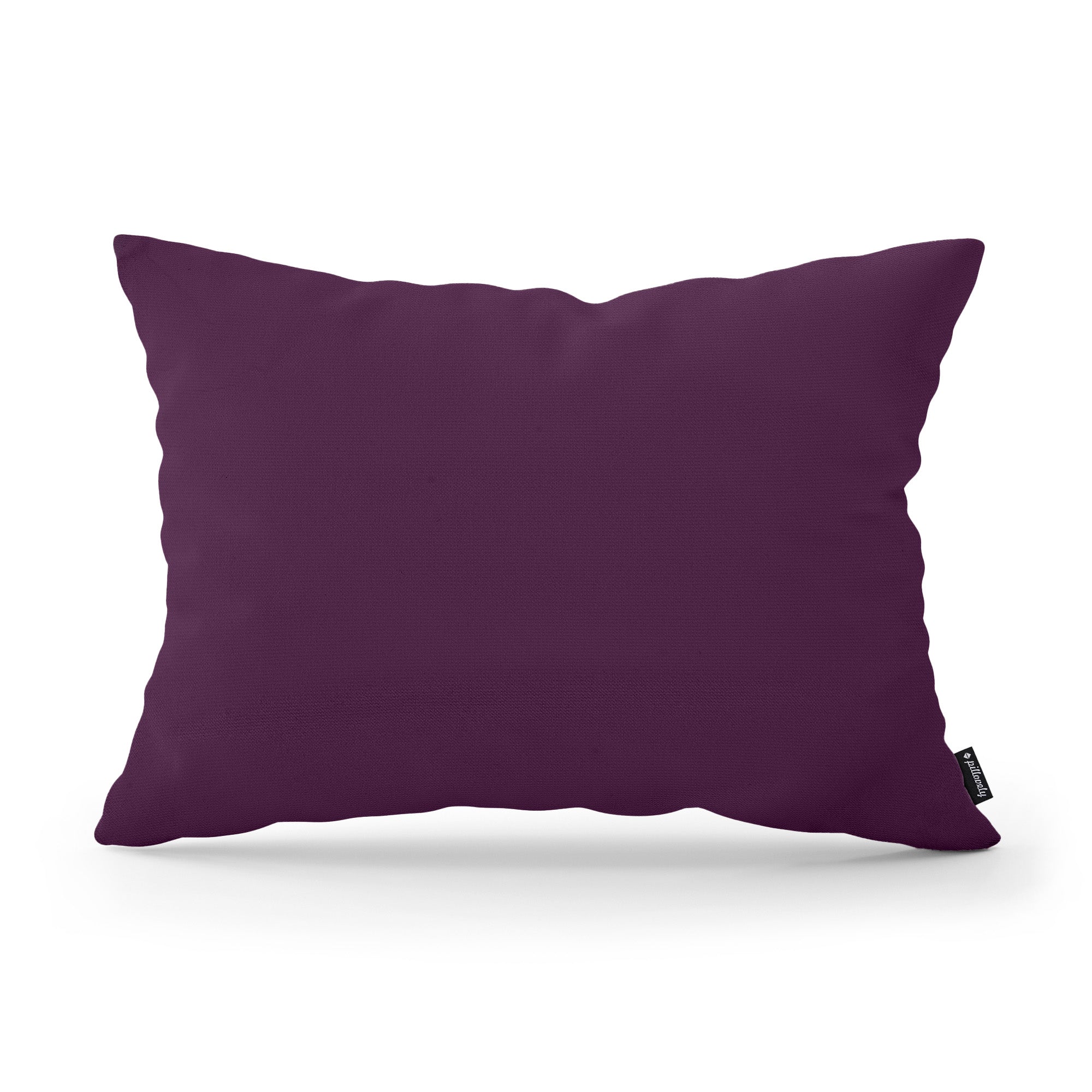 Poduszka Dekoracyjna Gładka 40x55 Fioletowa Sepia