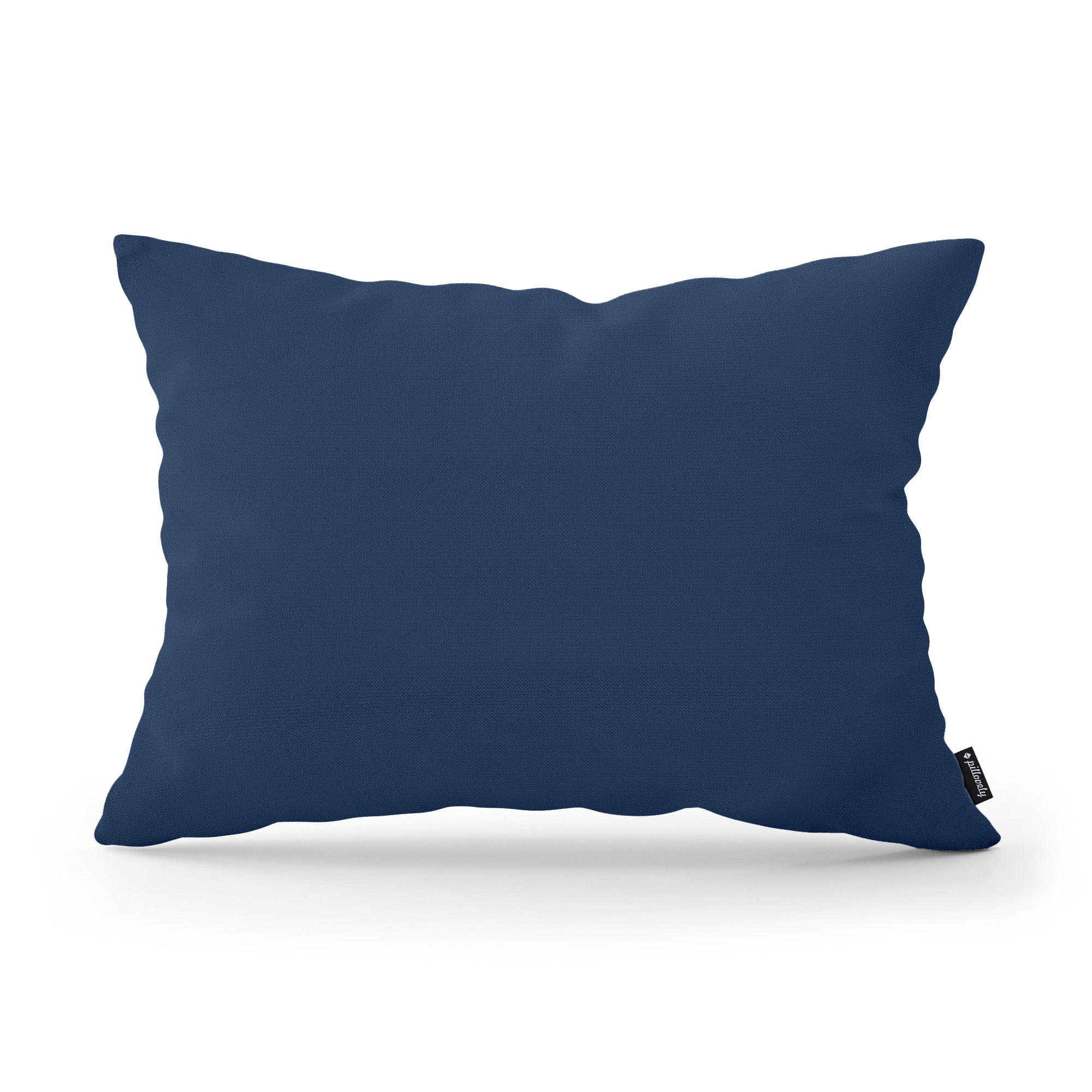 Poduszka Dekoracyjna Gładka 40x55 Granitowy Błękit