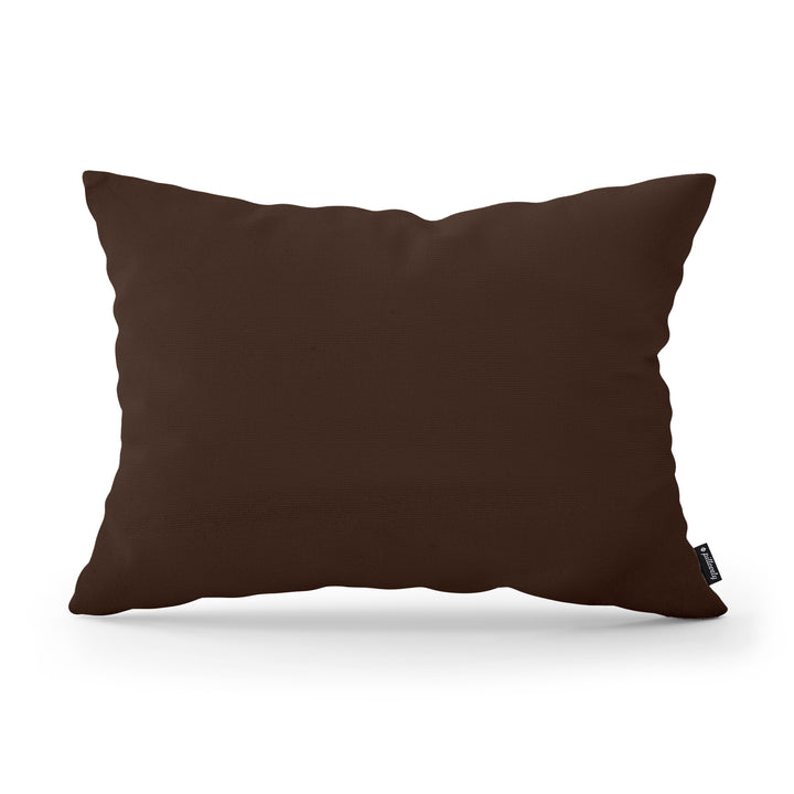 Poduszka Dekoracyjna Gładka 40x55 Brąz Hebanowy