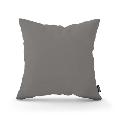 Poduszka dekoracyjna 45×45 cm w stylu minimalistycznym | Gładka Mglisty Taupe (KRONOS 15)